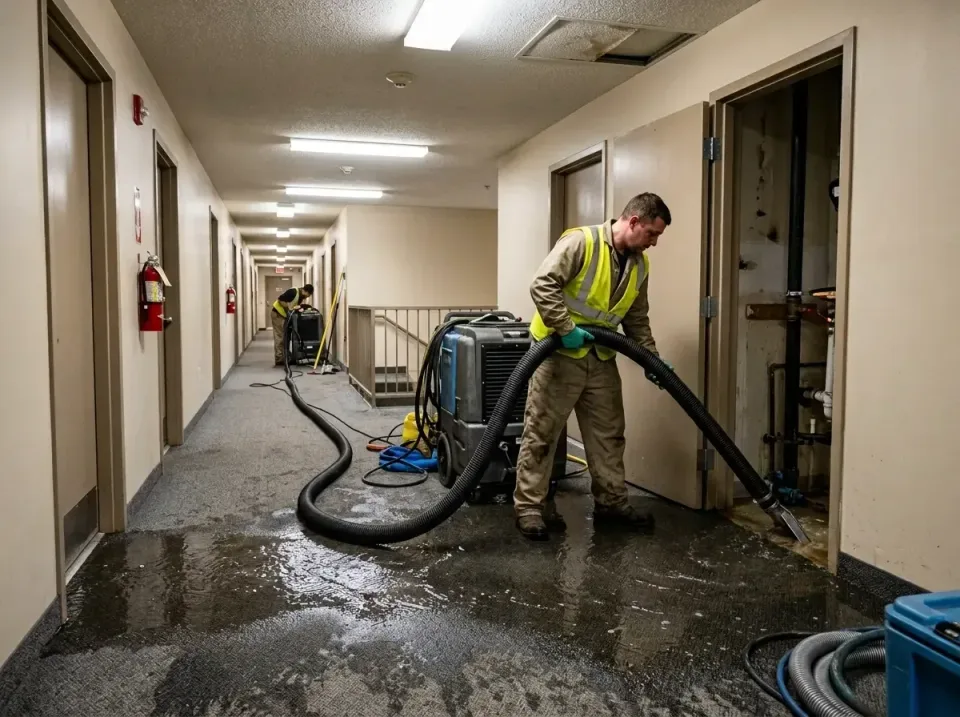 multi-unit-apartment-hallway-f-005 — frequently asked questions, Emergency Burst Pipe Water Extraction & Removal in Crete, NE